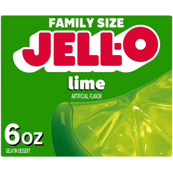 Doughs, Gelatins & Bake Mixes Jell-O Lime Gelatin Dessert Mix hero