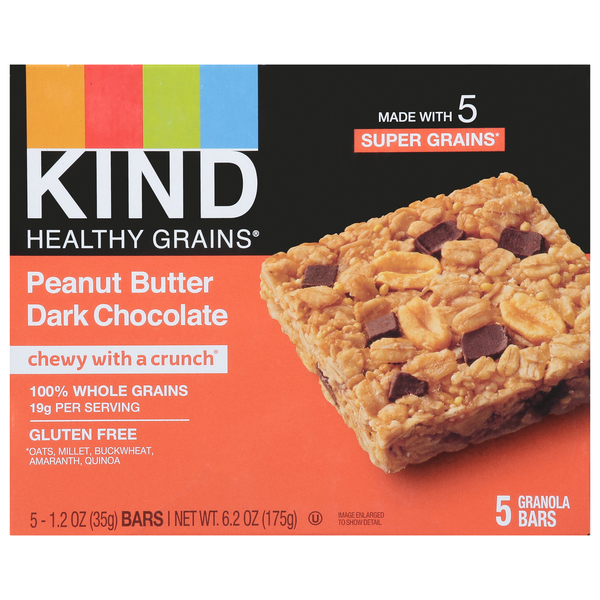 Energy & Granola Bars KIND Peanut Butter Dark Chocolate hero