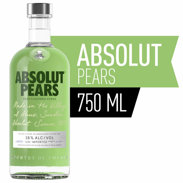 Flavored Vodka Absolut Pears Flavored Vodka hero