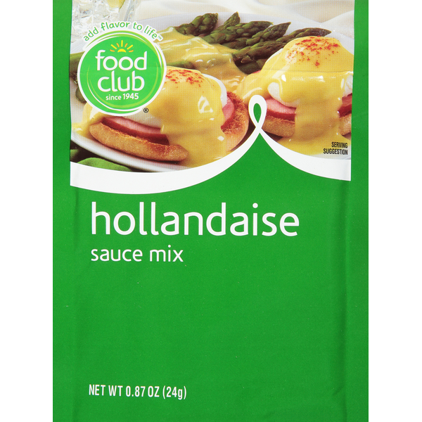 Pasta Sauce Food Club Sauce Mix, Hollandaise hero