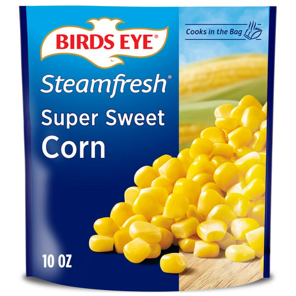 Frozen Vegetables Birds Eye Steamfresh Super Sweet Corn Frozen Vegetables hero