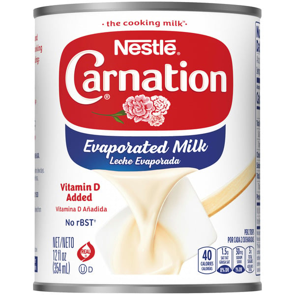 Baking Supplies & Decor Carnation Evaporated Milk Vitamin D hero