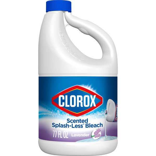 Laundry Clorox Splash-Less Bleach, Concentrated Formula, Lavender hero