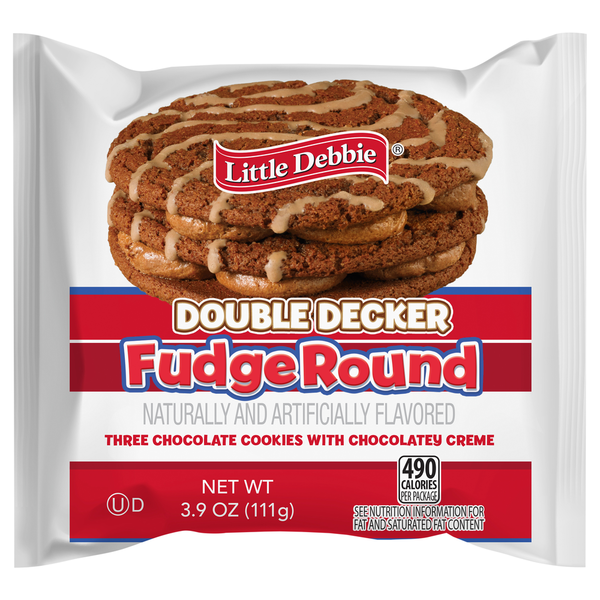 Snacks Little Debbie Fudge Round, Double Decker hero