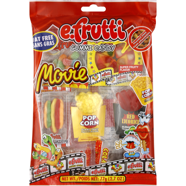 Candy & Chocolate E. Frutti Gummi Candy, Movie hero