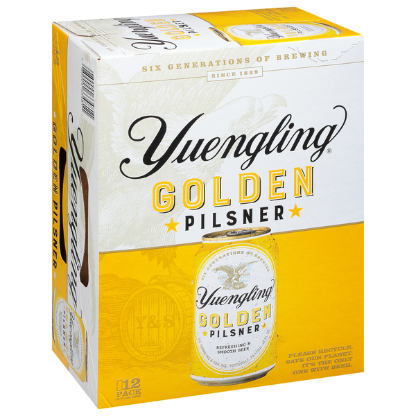 Beers & Coolers Yuengling Golden Pilsner hero