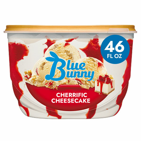 Ice Cream, Novelties & Ice Blue Bunny Cherrific Cheesecake Frozen Dessert hero