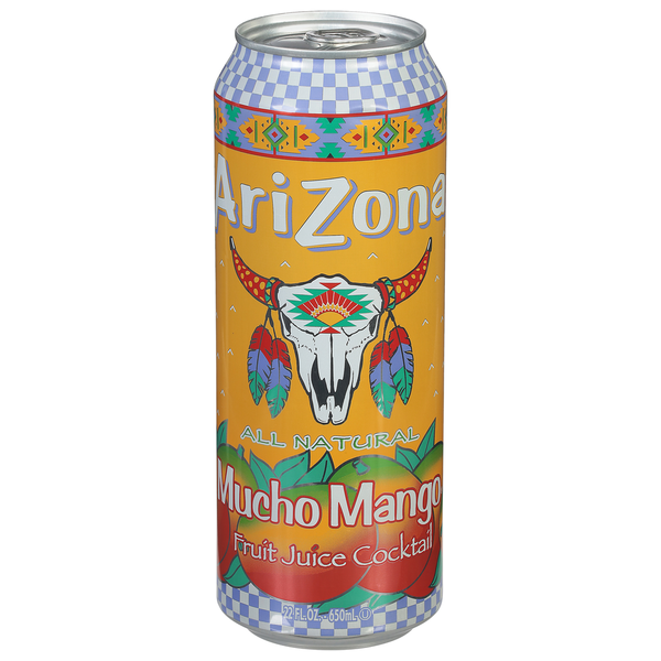 Juice & Nectars AriZona Fruit Juice Cocktail, Mucho Mango hero