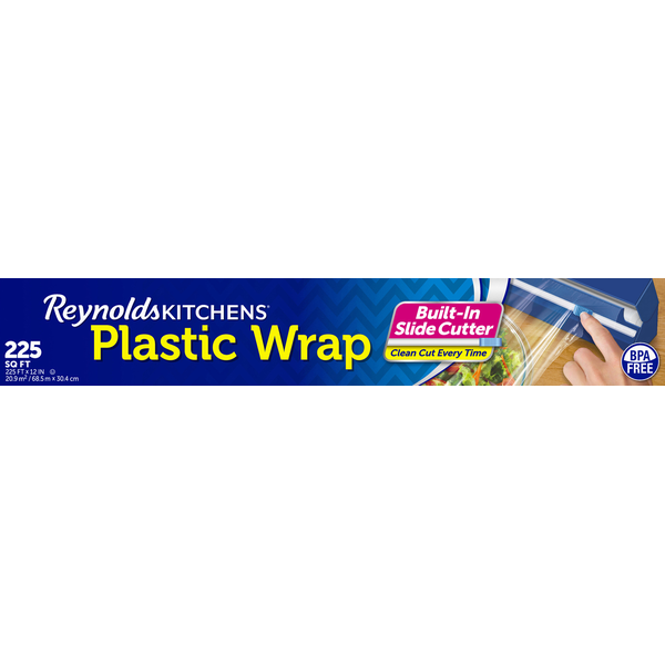 Food and Beverage Storage Reynolds Plastic Wrap, 225 Square Feet hero