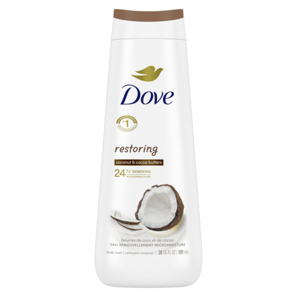 Body Lotions & Soap Dove Body Wash Restoring Coconut & Cocoa Butter hero