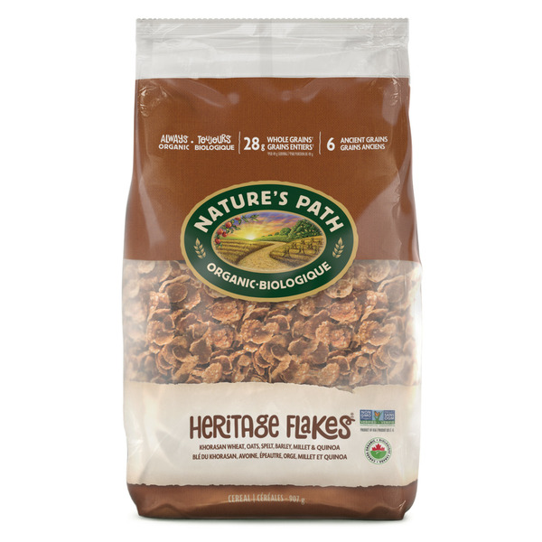 Cereal Nature's Path Heritage Flakes hero