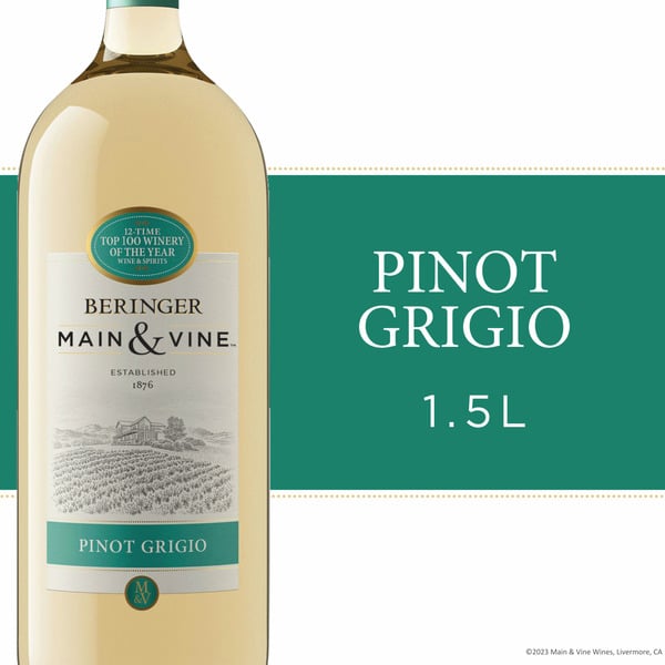 White Wines Beringer Main & Vine Pinot Grigio White Wine hero