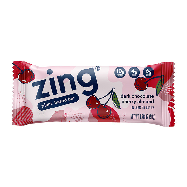 Candy & Chocolate zing Dark Chocolate Cherry Almond hero