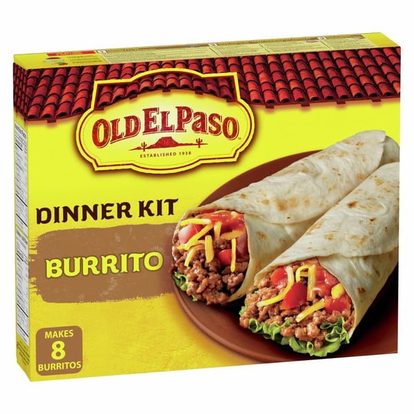 Chips & Pretzels Old El Paso Burrito Dinner Kit hero