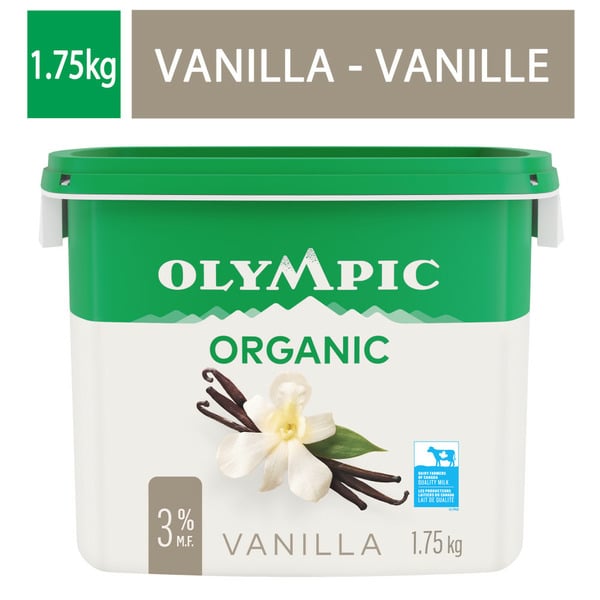 Yogurt Olympic Organic Yogurt Vanilla 3% hero