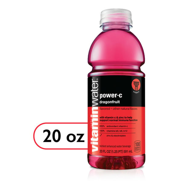 Energy & Sports Drinks vitaminwater Power-C Dragonfruit Water hero