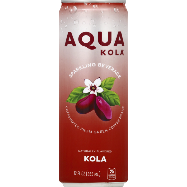 Juice & Nectars Aqua Kola Sparkling Beverage, Kola hero