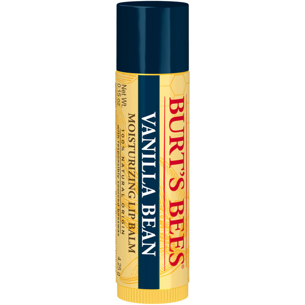 Beauty Burt's Bees Vanilla Bean Lip Balm, Natural Origin Lip Care hero