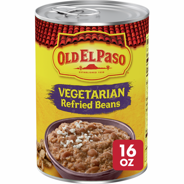 Latino Foods Old El Paso Vegetarian Refried Beans hero