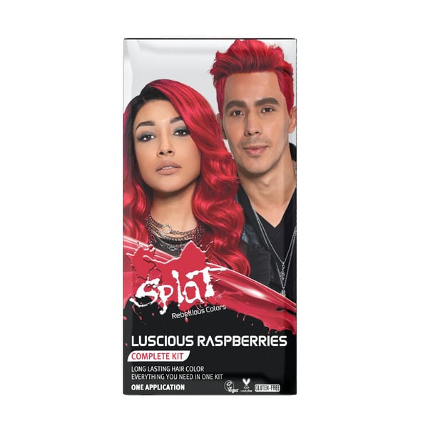 Hair Care Splat Hair Color, Complete Kit, Luscious Rasberries hero