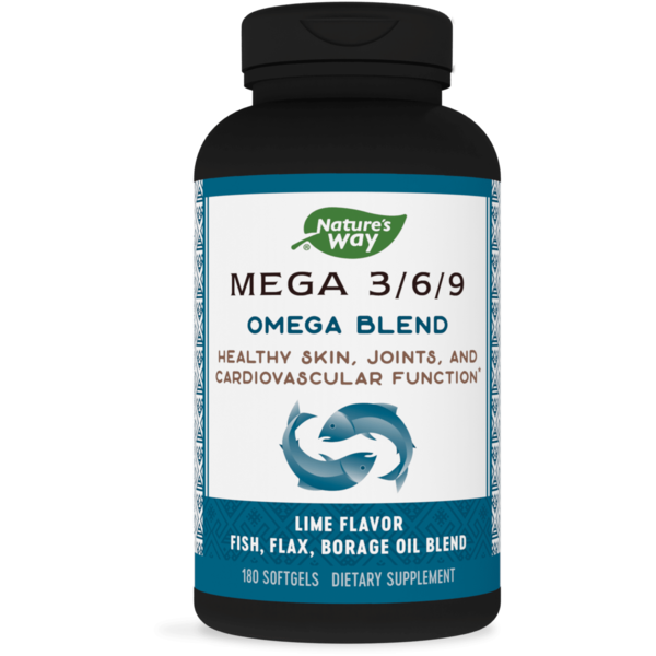 Supplement Oils Nature's Way Mega 3/6/9 Omega Blend hero