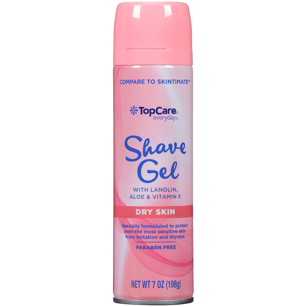 Shave Needs TopCare Dry Skin Shave Gel With Lanolin, Aloe & Vitamin E hero