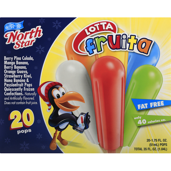 Ice Cream & Ice North Star Pops, Lotta Fruita hero