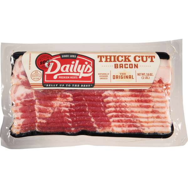 Bacon & Breakfast Meat Daily's Bacon, Thick Cut, The Original hero