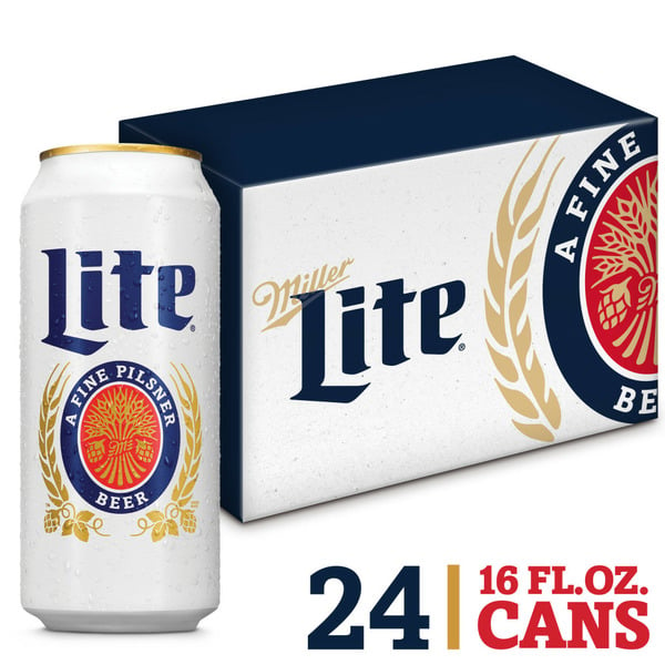 Beers & Coolers Miller Lite American Light Lager Beer hero