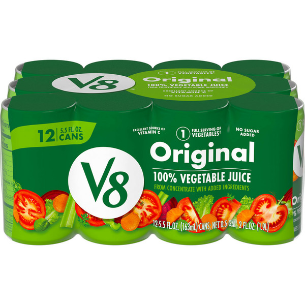 Juice & Nectars V8 Original 100% Vegetable Juice hero