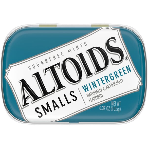 Mint & Gum Altoids Smalls Wintergreen Sugarfree Mints hero