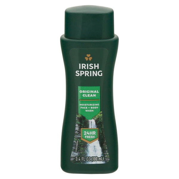 Irish Spring Face & Body Wash, Moisturizing, Original Clean hero