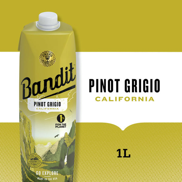 Red Bandit Pinot Grigio White Wine hero