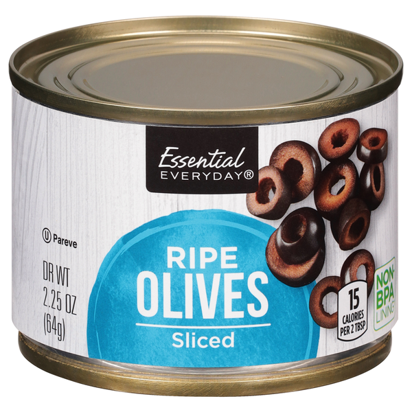 Pickled Goods & Olives Essential Everyday Olives, Ripe, Sliced hero