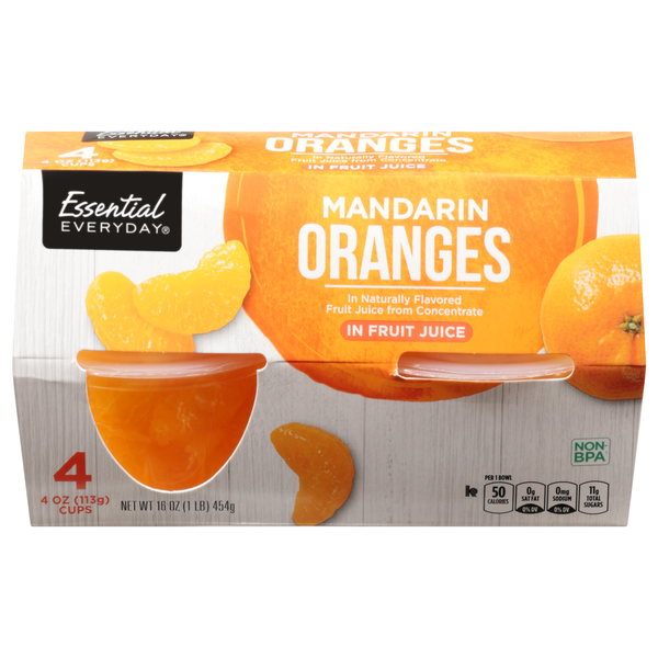 Juice & Nectars Essential Everyday Mandarin Oranges hero