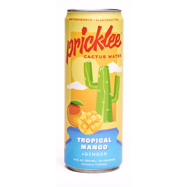 Water, Seltzer & Sparkling Water Pricklee Cactus Water Tropical Mango hero