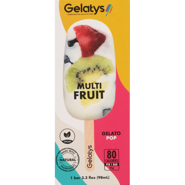 Ice Cream & Ice Gelatys Gelato Pop, Multi Fruit hero