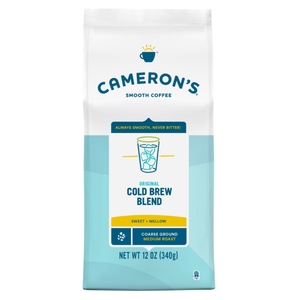 Bulk Tea & Coffee Cameron's Coffee, Coarse Ground, Medium Roast, Cold Brew Blend hero