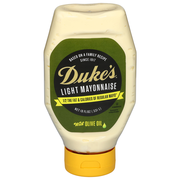 Condiments Duke's Mayonnaise, Light hero