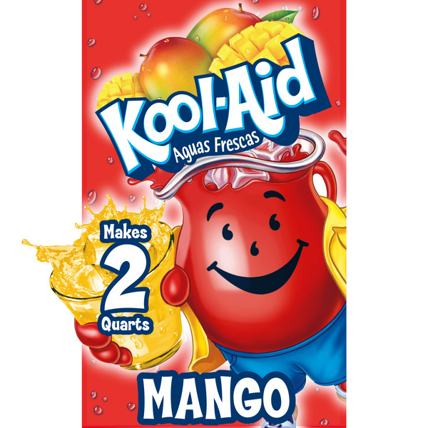 Cocoa & Drink Mixes Kool-Aid Unsweetened Mango Artificially Flavored Powdered Soft Drink Mix hero