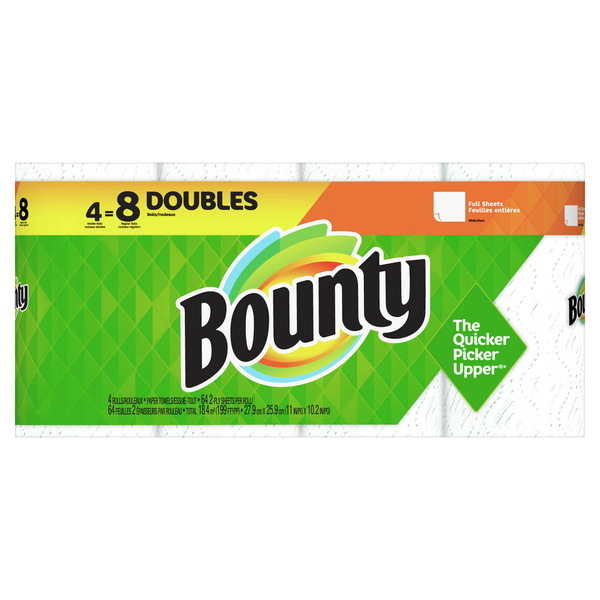 Paper Goods Bounty Full Sheet Paper Towels hero