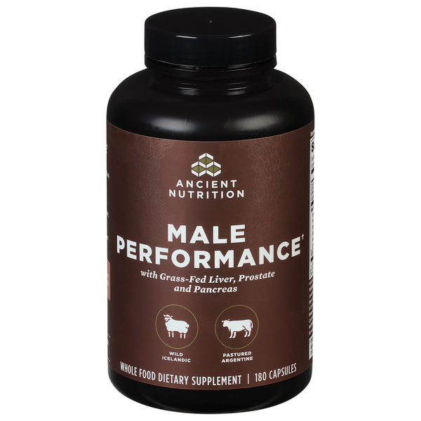 Vitamins & Supplements Ancient Nutrition Male Performance, Capsules hero