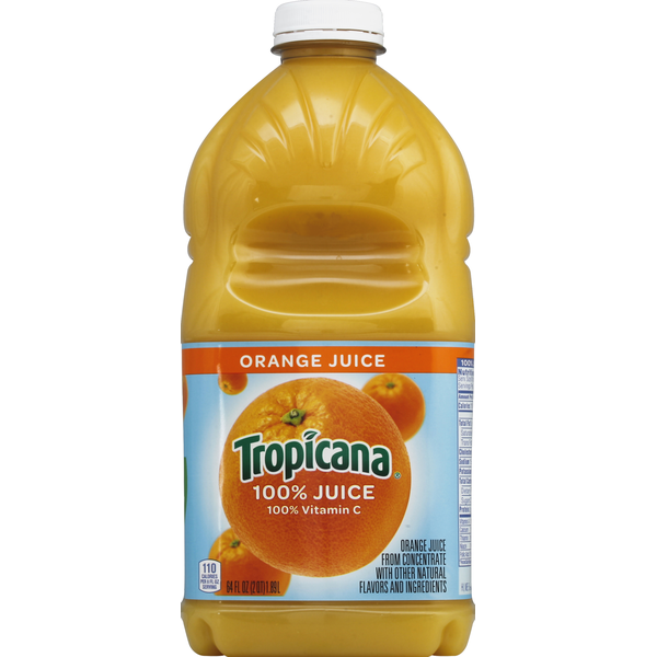 Juice & Nectars Tropicana 100% Juice, Orange hero