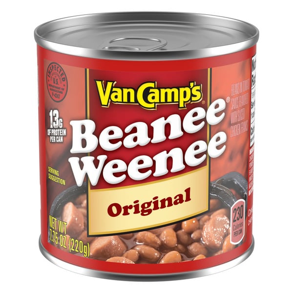 Canned Meals & Beans Van Camp’s Original Beanee Weenee Canned Beans hero