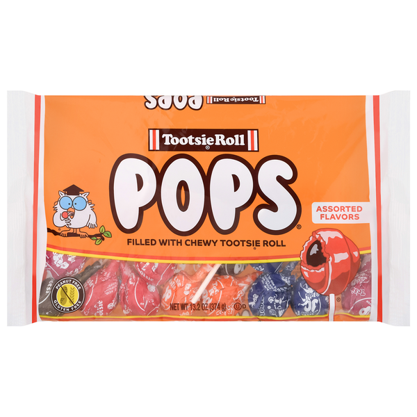 Candy & Chocolate Tootsie Roll Pops, Assorted Flavors hero