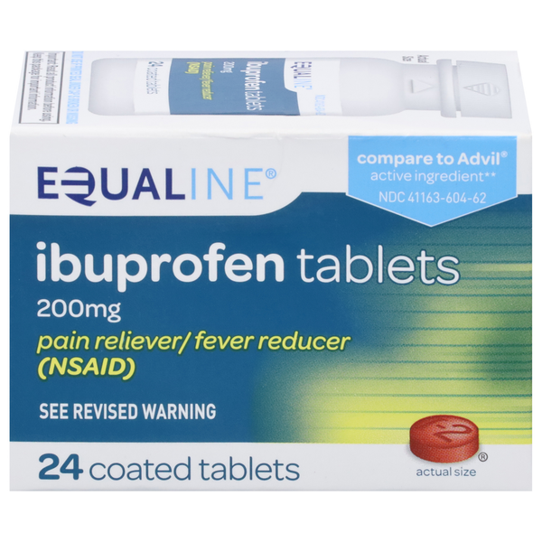 Muscles, Joints & Pain Relief Equaline Ibuprofen, 200 mg, Coated Tablets hero