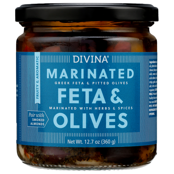 Pickled Goods & Olives Divina Marinated Feta & Olives hero