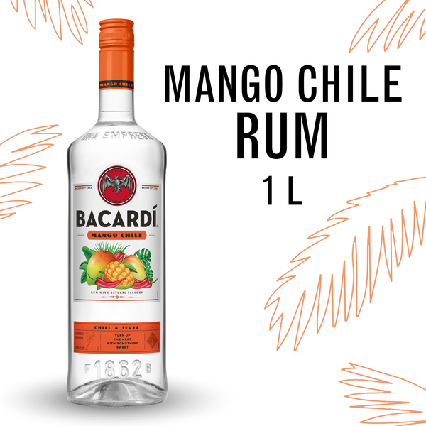 Rum Bacardí® Mango Chile Rum, Gluten Free hero