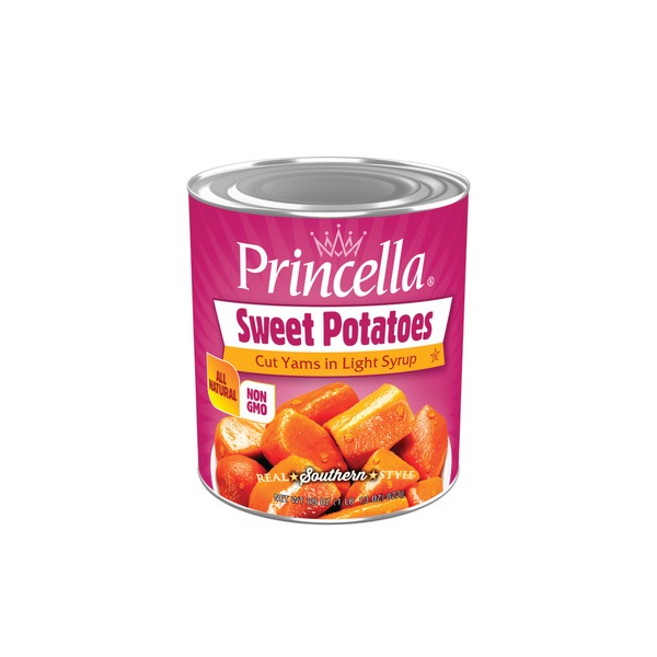 Canned & Jarred Vegetables Princella Cut Sweet Potatoes hero