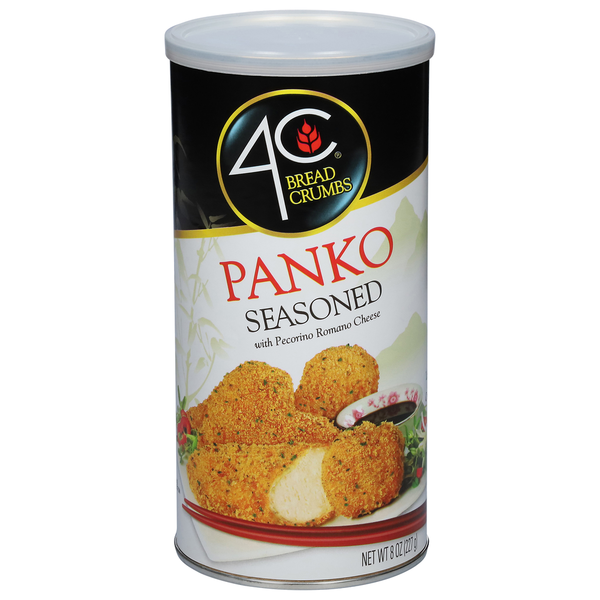 Spices & Seasoning 4C Foods Bread Crumbs, Seasoned, Panko hero